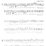 Alle-Heiligen Walzer — Harmonika Griffschrift