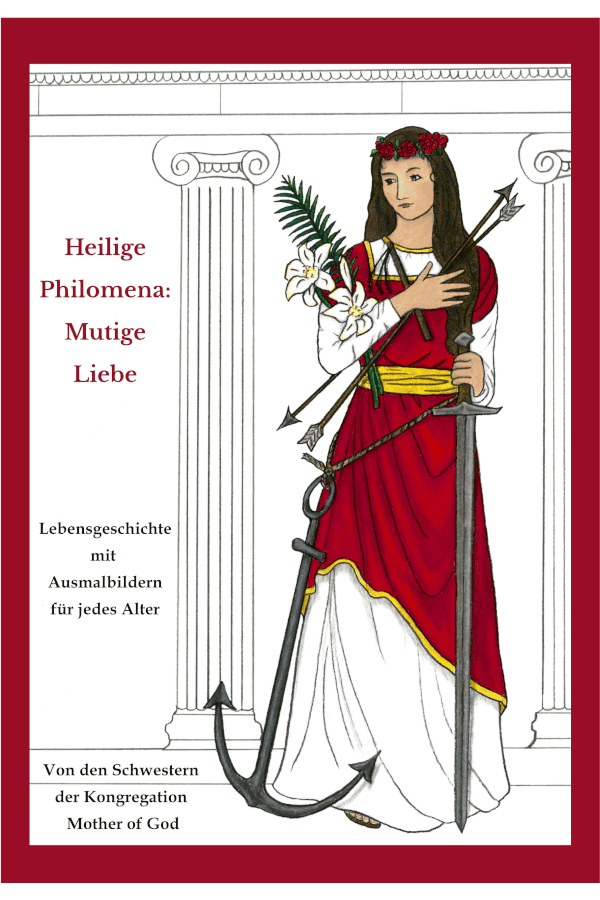Hl. Philomena - Malbuch