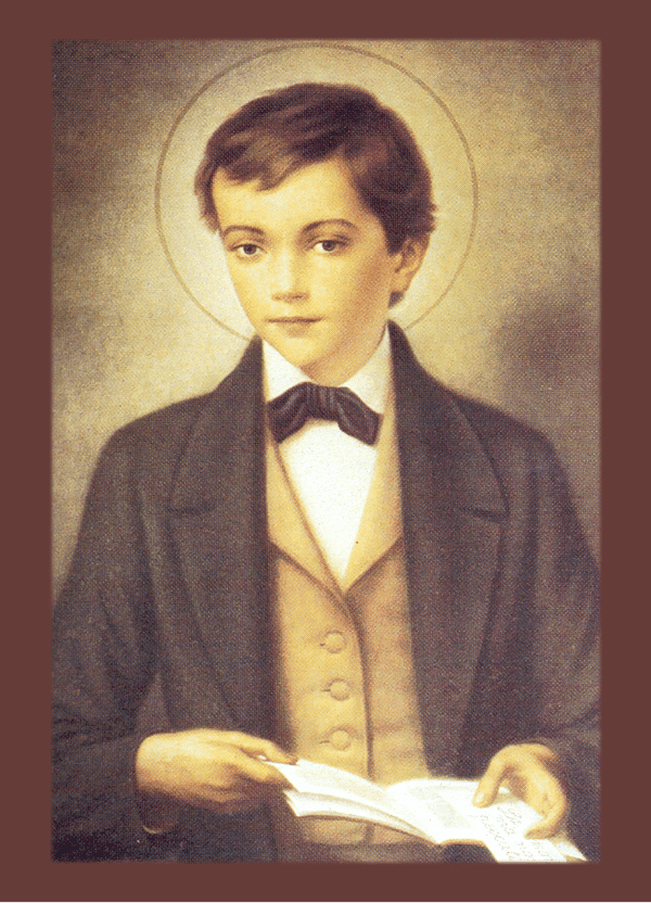Hl. Dominikus Savio - Gebetbildchen
