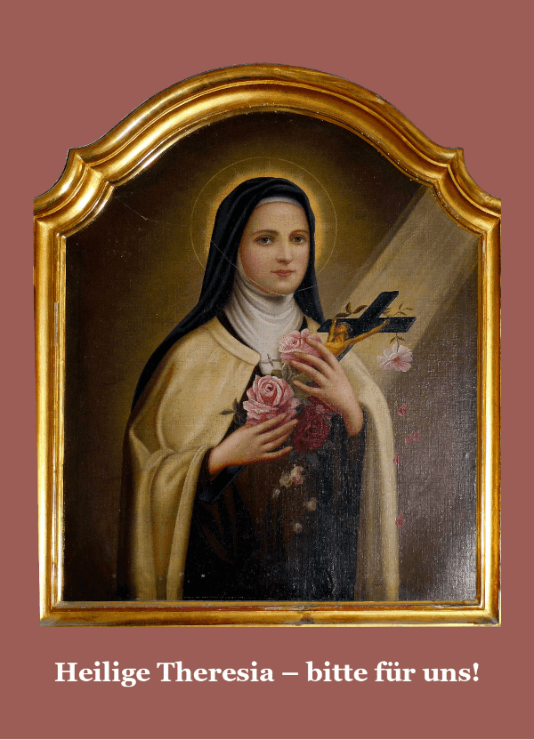 Hl. Theresia von Lisieux - Gebetbildchen