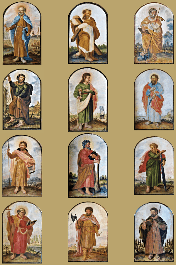 12 Apostelbildchen