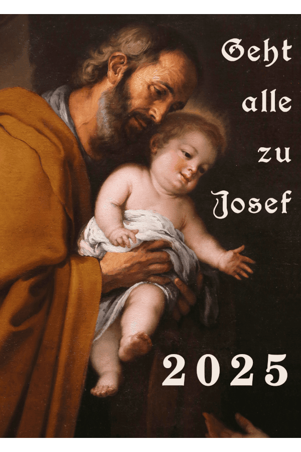 Wandkalender 2025 - Hl. Josef